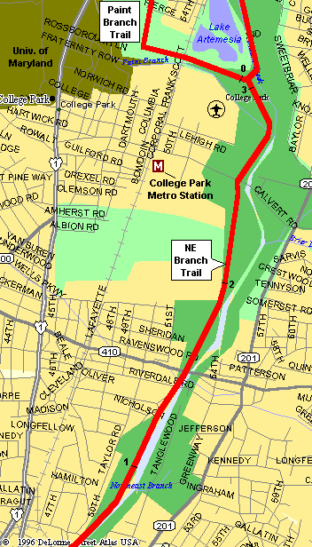 Map of Trail