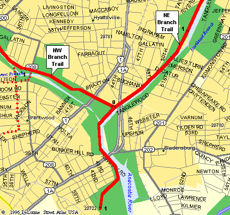 Map of Trail