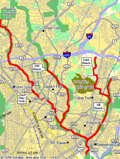 Map of Trails